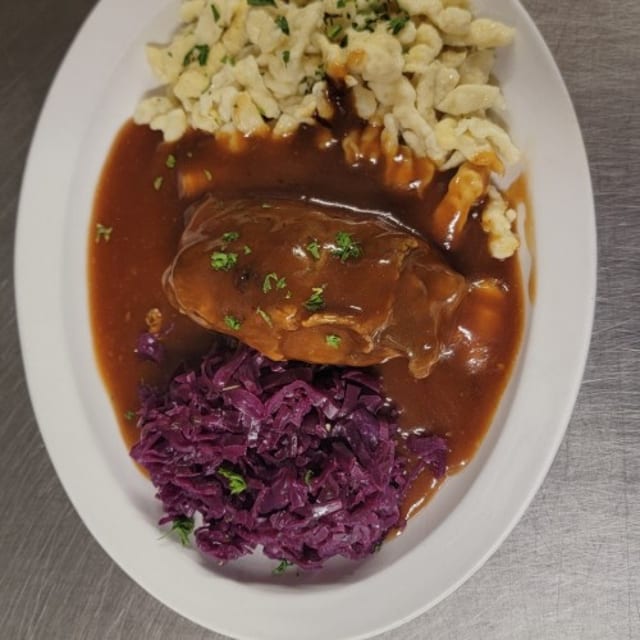 Stuffed Beef Rouladen.