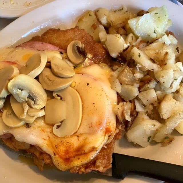 Black Forest Schnitzel.
